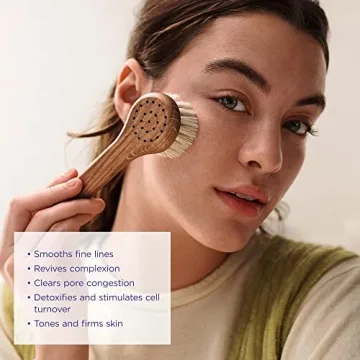 Province Apothecary Women's Daily Glow Facial Dry Brush for Radiance