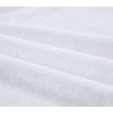 Cozy Fleece Warm Microplush Crib Sheets for Boys Girls - 2 Pack, 28x52, Grey/White