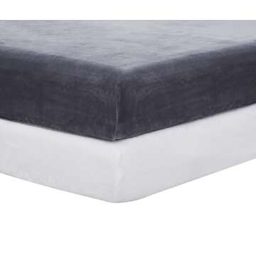 Ultra Soft Microplush Crib Sheets for Cozy Comfort