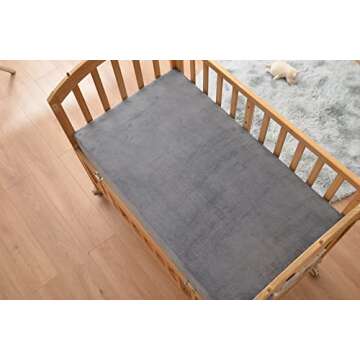Ultra Soft Microplush Crib Sheets for Cozy Comfort