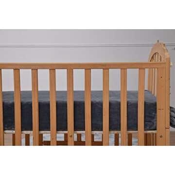 Ultra Soft Microplush Crib Sheets for Cozy Comfort