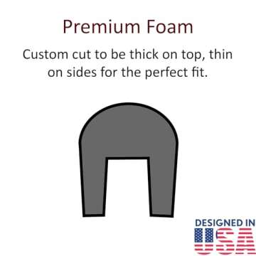 Crutcheze Premium USA Designed Crutch Pad and Hand Grip Covers | Comfortable Underarm Padding Washable Breathable Moisture Wicking Odor Reducing- Accessories for Adult & Youth Crutches (Black)