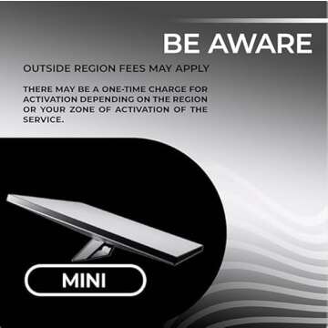 SpaceX Starlink -Mini Satellite Dish- Portable 4nd Gen Mini Star Link Antenna with Phase Array Techn...