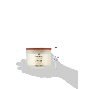 Chesapeake Bay 3-Wick Scented Candle for Home Relaxation