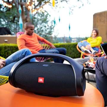 JBL Boombox - Waterproof Portable Bluetooth Speaker - Black