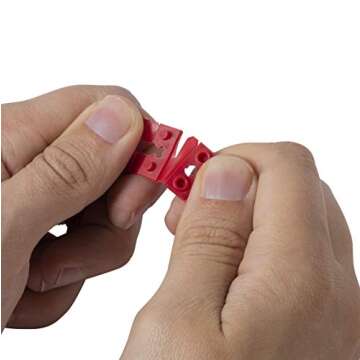 Gardner Bender GSP-04 Electrical Switch and Receptical Spacers, 4 Piece Pack, Red