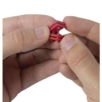 Gardner Bender GSP-04 Electrical Switch and Receptical Spacers, 4 Piece Pack, Red