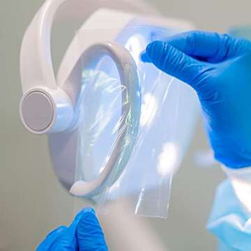 JMU Clear Barrier Film Tattoo 4" x 6", 1200 Sheets Barrier Tape for Dental Medical Tattoo Use