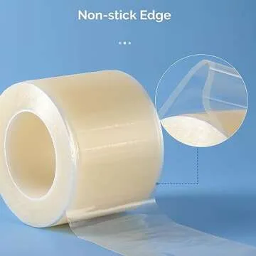 JMU Clear Barrier Film Tattoo 4" x 6", 1200 Sheets Barrier Tape for Dental Medical Tattoo Use