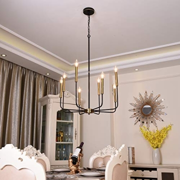 Stylish PAPAYA 8-Light Farmhouse Chandelier for Any Room