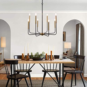 Stylish PAPAYA 8-Light Farmhouse Chandelier for Any Room