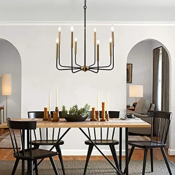 Stylish PAPAYA 8-Light Farmhouse Chandelier for Any Room