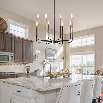 Stylish PAPAYA 8-Light Farmhouse Chandelier for Any Room