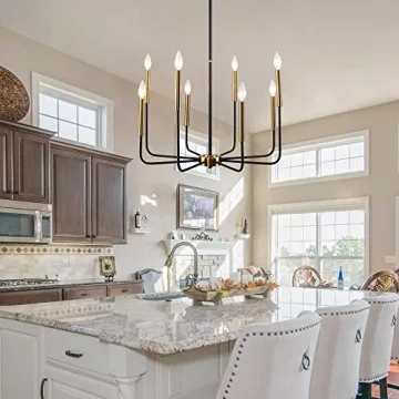 Stylish PAPAYA 8-Light Farmhouse Chandelier for Any Room