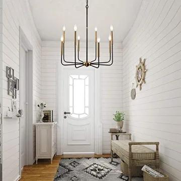 Stylish PAPAYA 8-Light Farmhouse Chandelier for Any Room