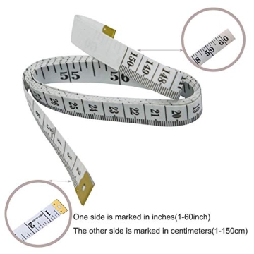 GDMINLO Soft Tape Measure for Accurate Body & Craft Measurements