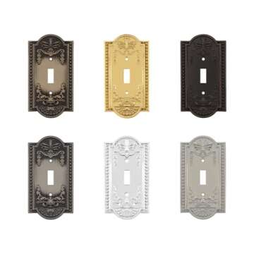 Nostalgic Warehouse Meadows Light Switch Cover Plate