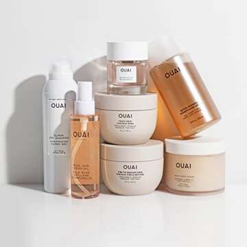OUAI Detox Shampoo and Scalp Scrub Gift Set for All