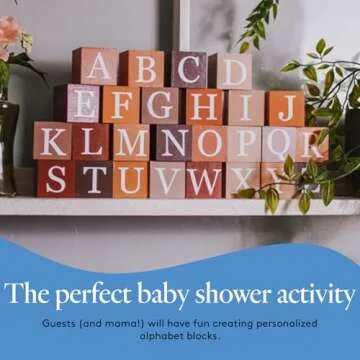 DIY Wood Cubes 2-inch, Pack of 6 Small Wooden Baby Blocks for Baby Shower, Wooden Blocks for Crafts, STEM, Building, and Blank Wooden Dice, by Woodpeckers