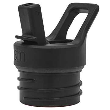 Simple Modern Insulated Water Bottle with Straw Lid