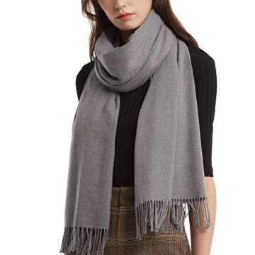 FURTALK Winter Scarf for Women Pashmina Shawl Wraps Cashmere Feel Warm Fashion Blanket Scarves