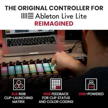 Akai APC40 MKII MIDI Controller for Ableton Live