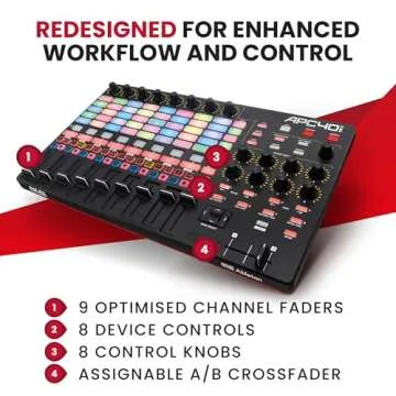 Akai APC40 MKII MIDI Controller for Ableton Live
