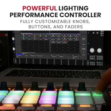 Akai Professional APC40 MKII - USB MIDI Controller for 1 to 1 Mapping with Ableton Live Lite with 5x8 Clip Launch Matrix, Knobs and Faders, Pro Software Suite Included