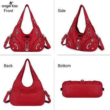Angelkiss Vintage Hobo Bag - Stylish Everyday Use