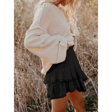 Stylish Aoudery Flowy Shorts for Active Women