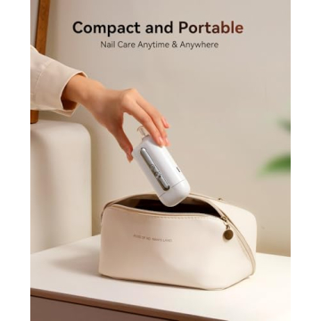 Portable Electric Manicure Pedicure Kit with Clippers