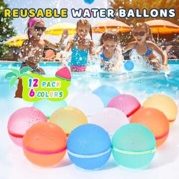 Reusable Water Balloons - Summer Fun for All Ages