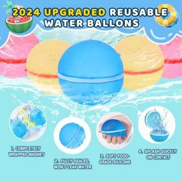 Reusable Water Balloons - Summer Fun for All Ages
