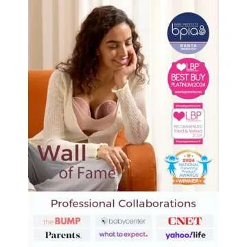 Momcozy Breast Pump Hands Free Upgraded Mobile Flow | M9, App Discreet Control with Personalized Multi-Modes & 15 Levels, Wearable Breast Pump 24mm, 2 Pack Cozy Red