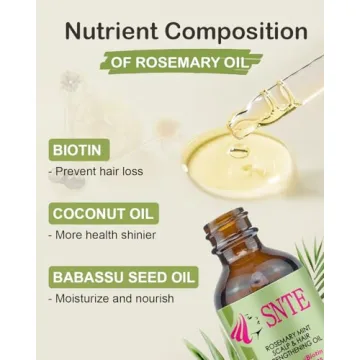 Rosemary Oil Hair Wax Stick for Growth and Repair