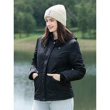 SGKOW Heated Jacket for Women - Stay Warm Outdoors