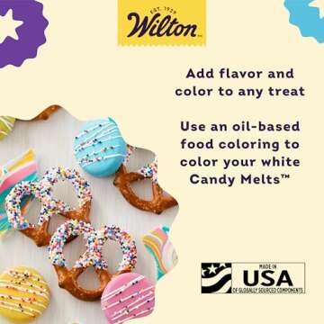 Wilton Melting Chocolate White Candy Melts for Cake Pops