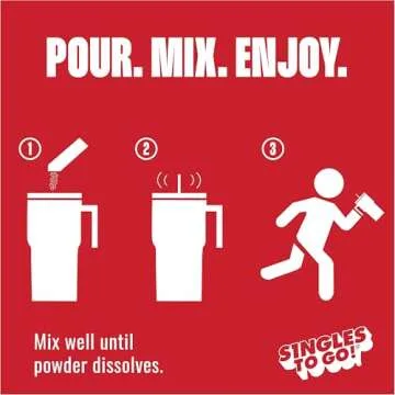 Skittles Singles To Go Variety Pack, Watertok Powdered Drink Mix, Zero Sugar, Low Calorie, Includes 4 Flavors: Green Apple, Strawberry, Grape, Orange, 1 Box (40 Single Servings)