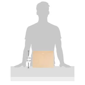 Amazon Basics File Folders Jacket, Reinforced Straight-Cut Tab, Flat-No Expansion, Letter Size, Manila, 100-Pack - AMZ600