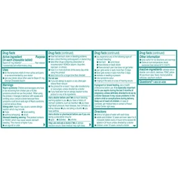 Bayer Chewable Low Dose Aspirin Orange - Value Pack