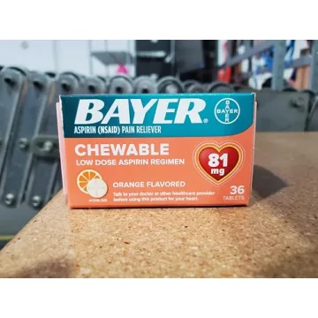 Bayer Chewable Low Dose Aspirin Orange - Value Pack