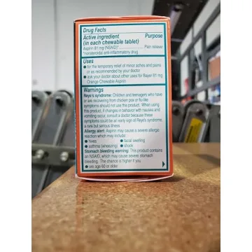 Bayer Chewable Low Dose Aspirin Orange - Value Pack