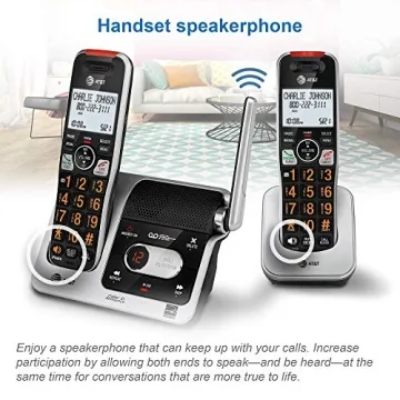 AT&T BL102-3 3-Handset Cordless Phone with Answering Machine
