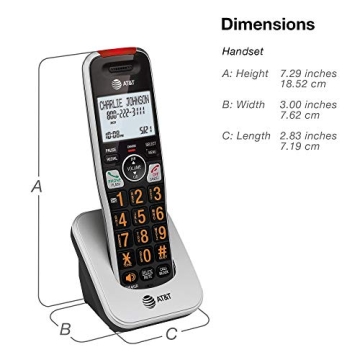 AT&T BL102-3 3-Handset Cordless Phone with Answering Machine