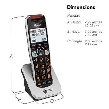 AT&T BL102-3 3-Handset Cordless Phone with Answering Machine