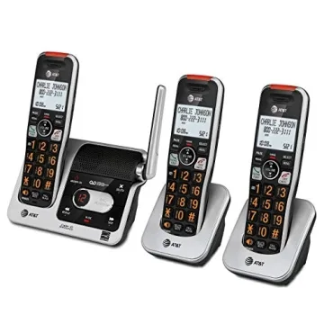 AT&T BL102-3 3-Handset Cordless Phone with Answering Machine
