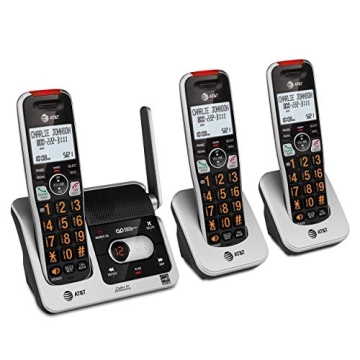AT&T BL102-3 3-Handset Cordless Phone with Answering Machine