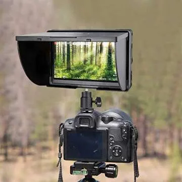 MAEXUS Hot Shoe Mount Adapter 1/4" Thread Mini Ball Head Ring Light Adapter for Cameras Camcorders Smartphone Microphone Gopro Canon LED Video Light Video Monitor Tripod Monopod (2 Pcs)