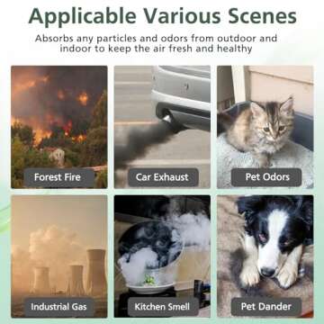 Vital 200S Pet Care Replacement Filter for LEVOIT Vital 200S and Vital 200S-P Air Purifier, H13 True HEPA and Activated Carbon Filter, Vital 200S-RF-PA, 2 Pack, Yellow