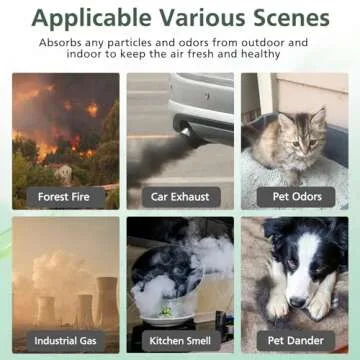 Vital 200S Pet Care Replacement Filter for LEVOIT Vital 200S and Vital 200S-P Air Purifier, H13 True HEPA and Activated Carbon Filter, Vital 200S-RF-PA, 2 Pack, Yellow